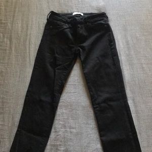 High Waisted Black Skinny Jeans